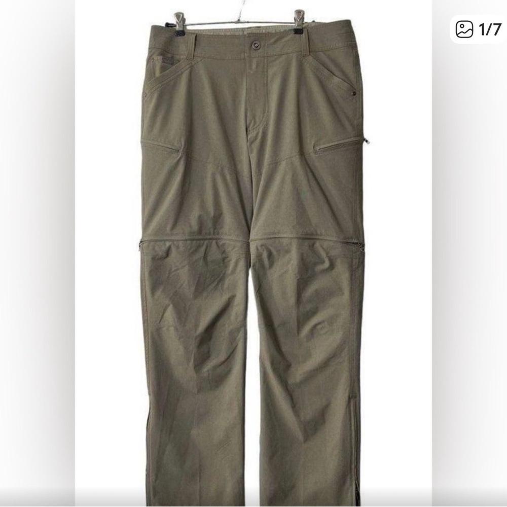 Kuhl Olive Convertible Pants - 14 short